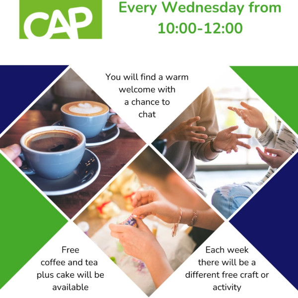 Chippenham CAP Cafe  - a warm welcome and a chance to chat