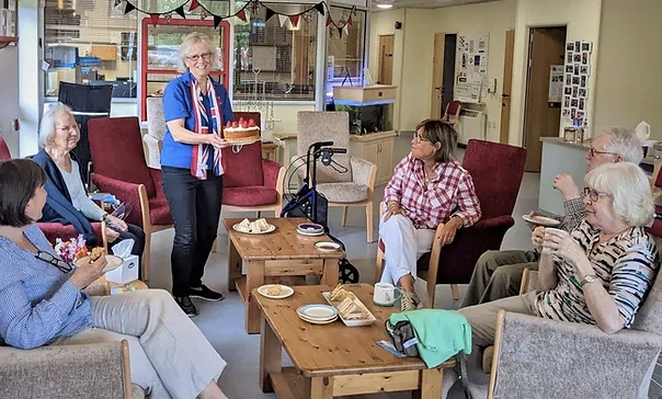 Therapies and social groups for people with MS, their carers and families.