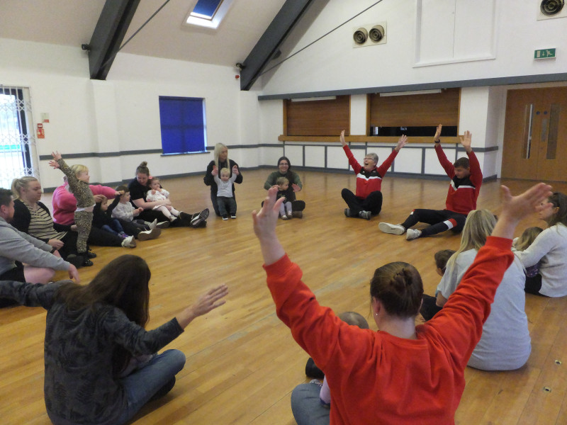Mini Movers - an active session aimed at engaging under 5 year olds