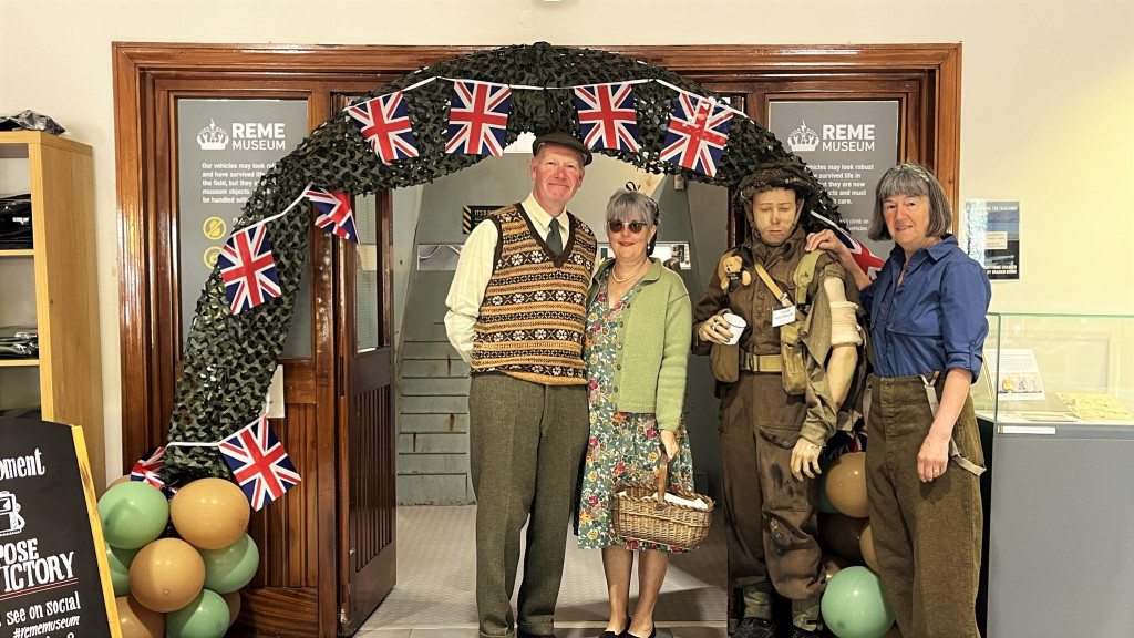 Wartime Britain at the REME Museum - living history event