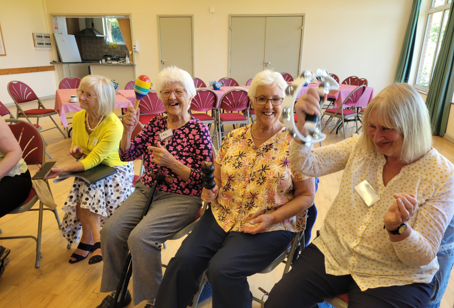Music for the Mind, Lockeridge - a singing group for people with dementia and their family / carers