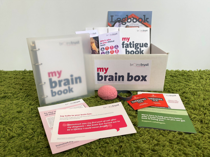 Helpline and support specialists to help you live life with and beyond a brain tumour