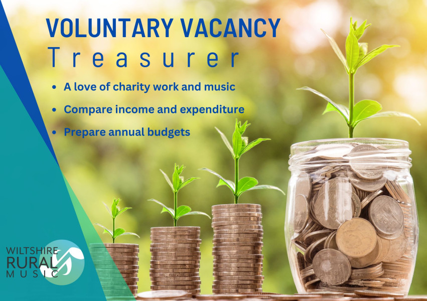 Treasurer for Music Charity in Trowbridge