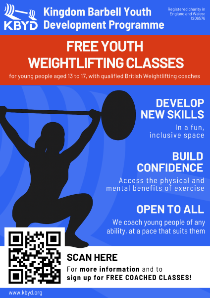 Free Youth Weightlifting!