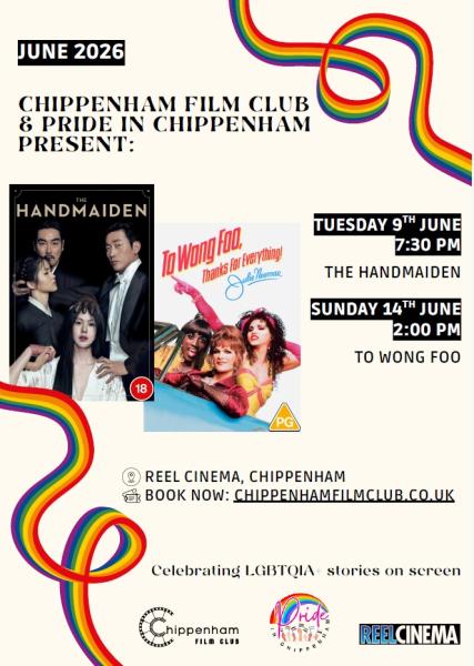 Chippenham PrideFest 2026 Film: 'To Wong Foo, Thanks for Everything! Julie Newmar' (PG Rated)