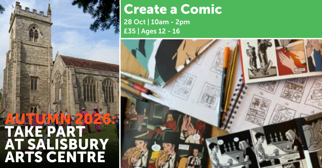 Create a Comic workshop with illustrator Robin Henley