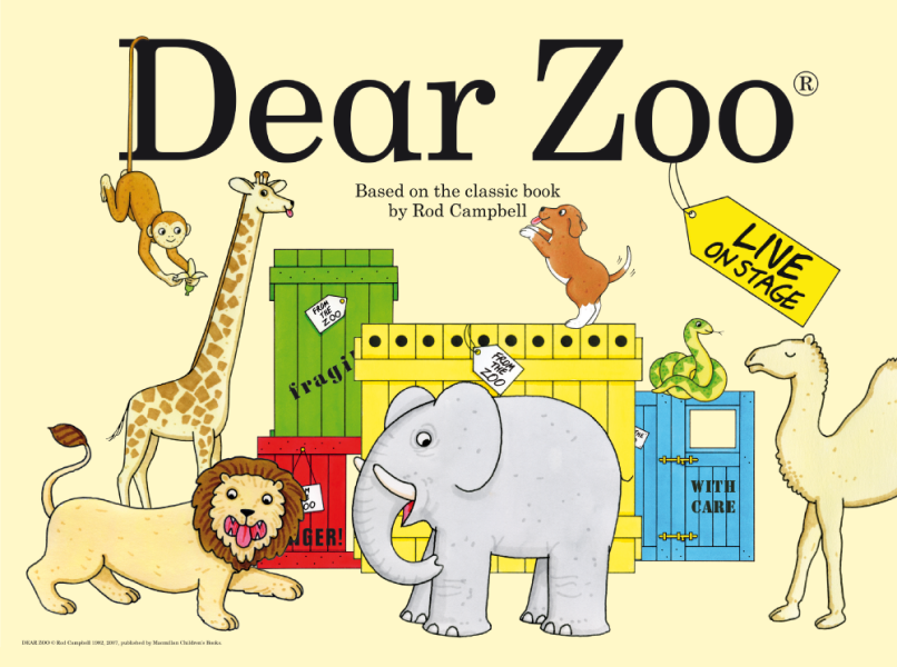 Dear Zoo Live! Wednesday 14th April 2027