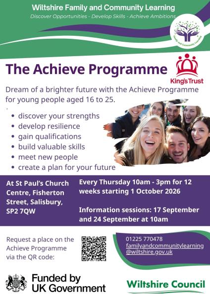 The Achieve Programme (16-25 years)
