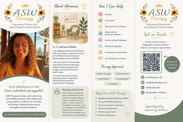 Child & Adolescent Mental Health Therapy – ASW Therapy, Chippenham