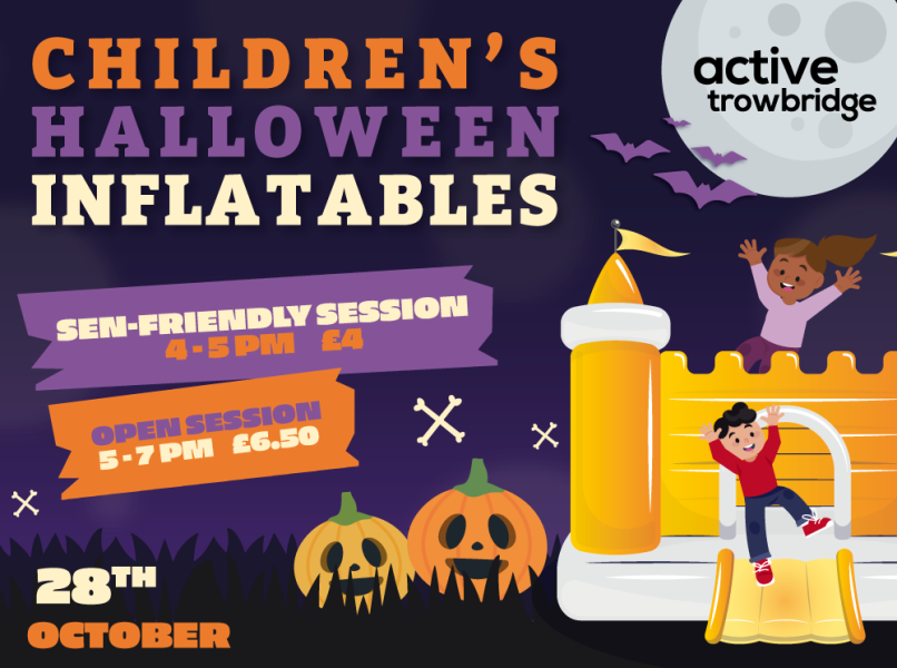 Children’s Halloween Inflatables with Active Trowbridge