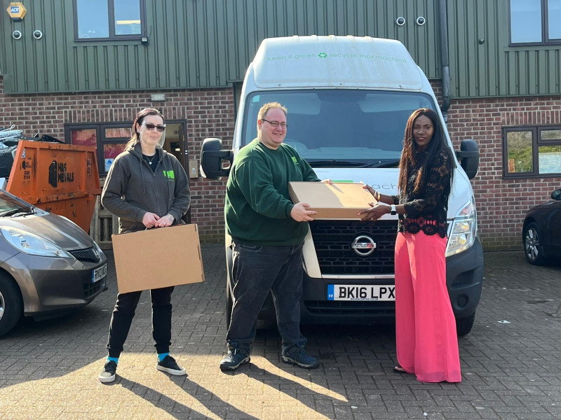 Donating laptops to stop the digital divide